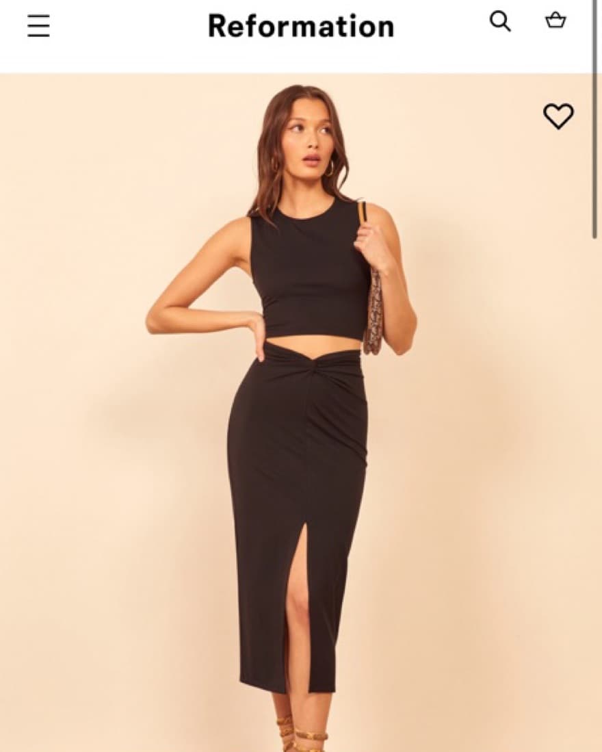 Reformation Rylan Knit Two Piece Set  - Image 1