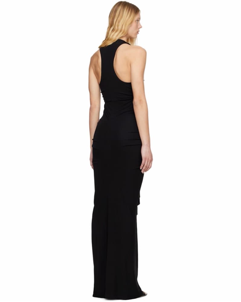 Enza Costa Black Cutout Dress - Image 3