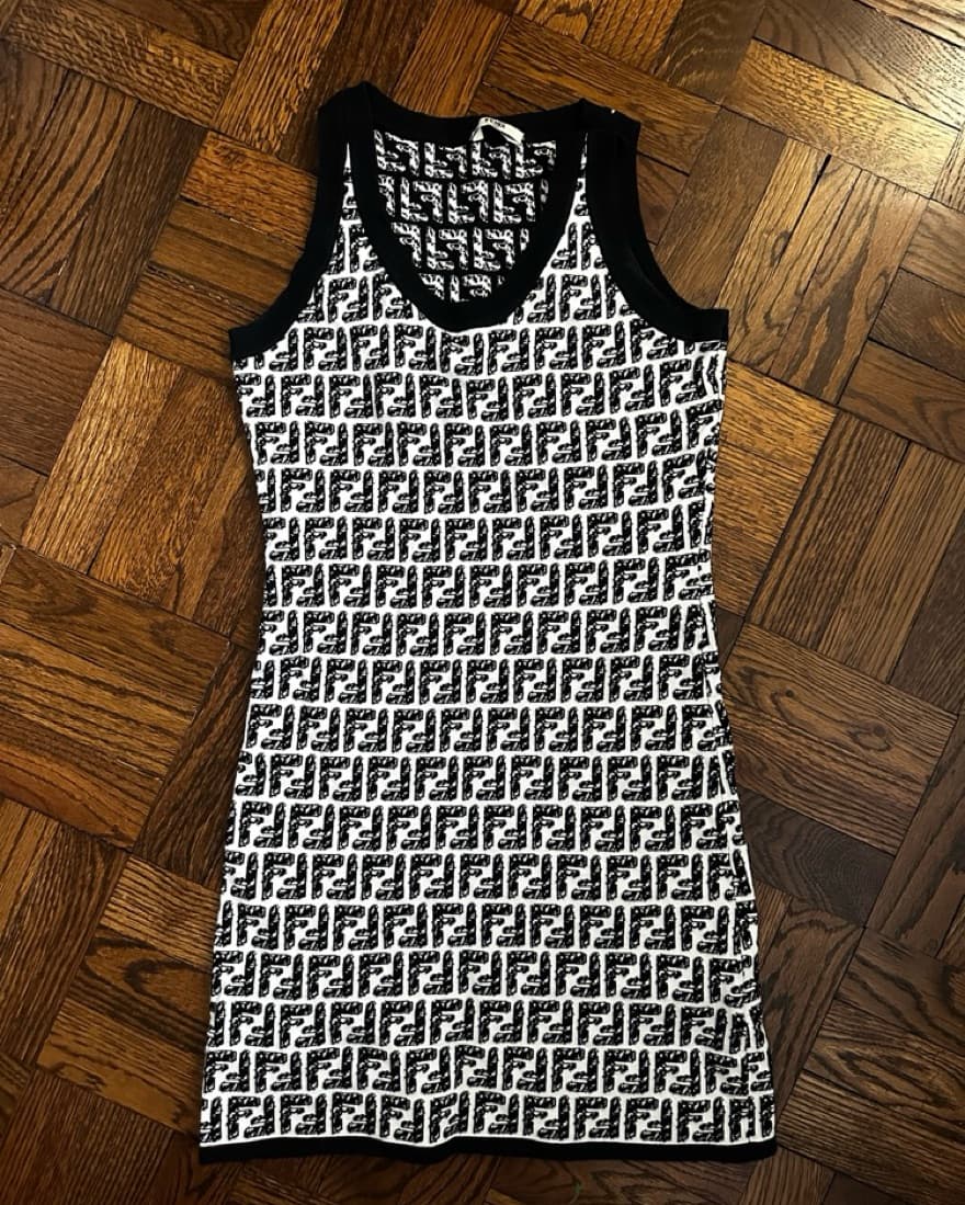 Fendi Mini Dress - Image 3