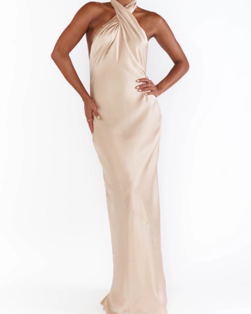 Jasmine Halter Gown SHOW ME YOUR MUMU - Image 1