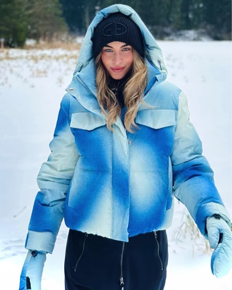Goldbergh Ciel Bleu Denim Down Ski Jacke - Image 3