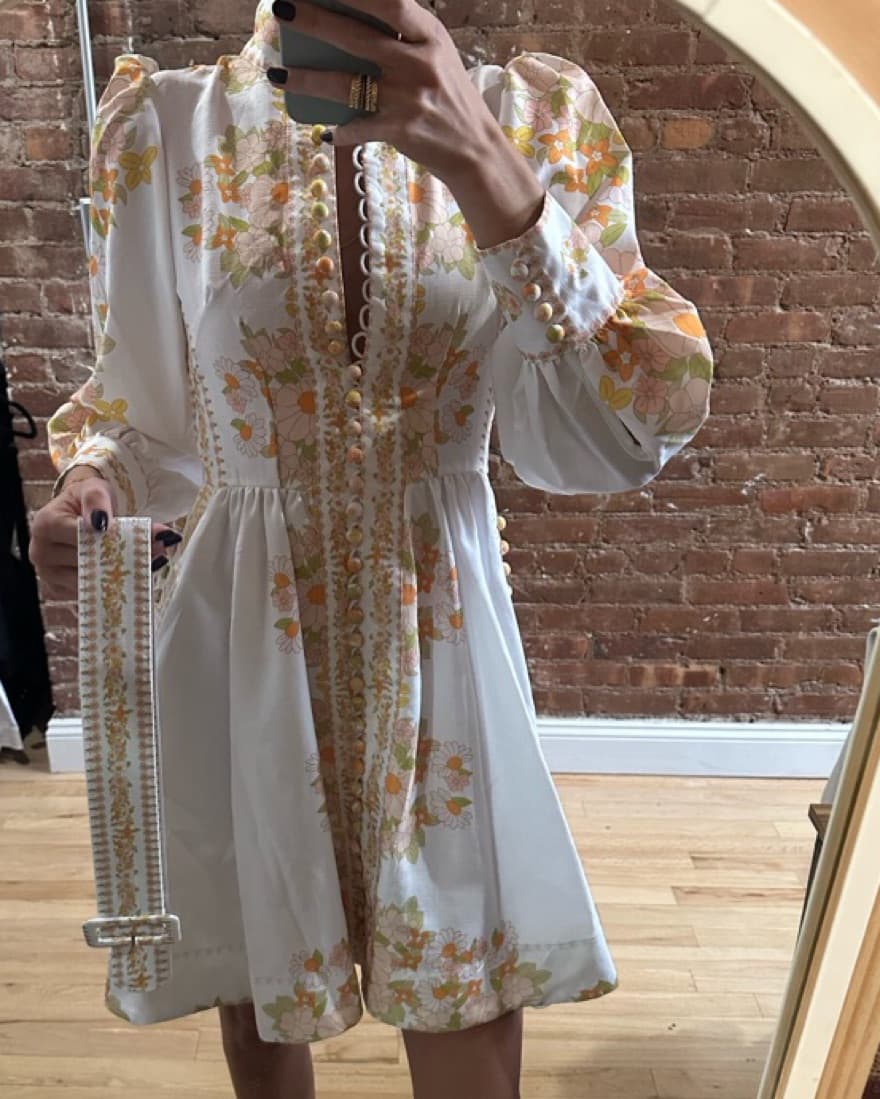 Belulah Floral Dress - Image 3