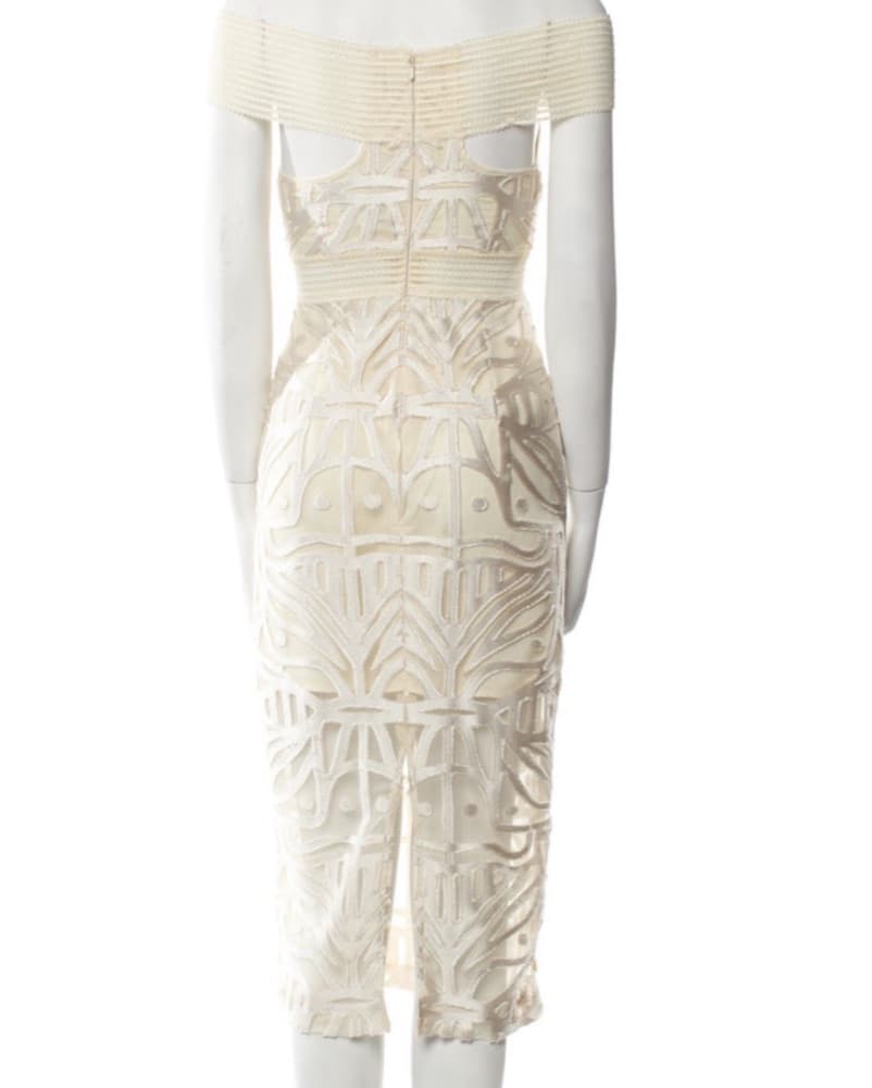 Off-The-Shoulder Midi Dress - Image 6