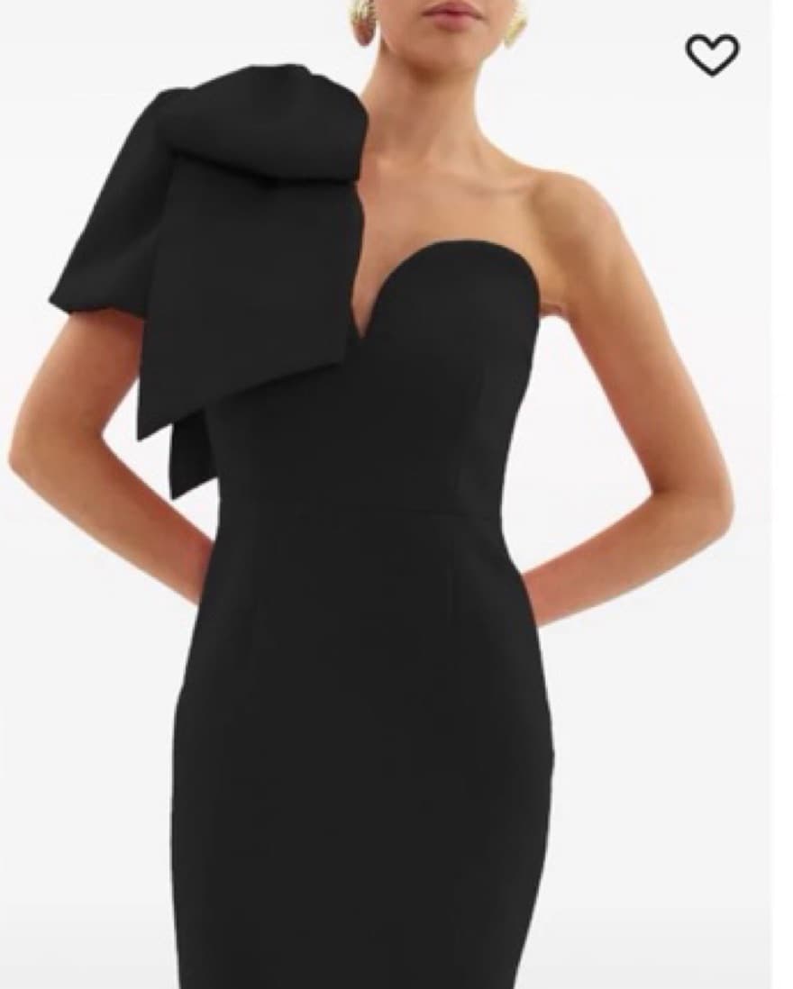 Rebecca Valance Black Full Length Gown - Image 5