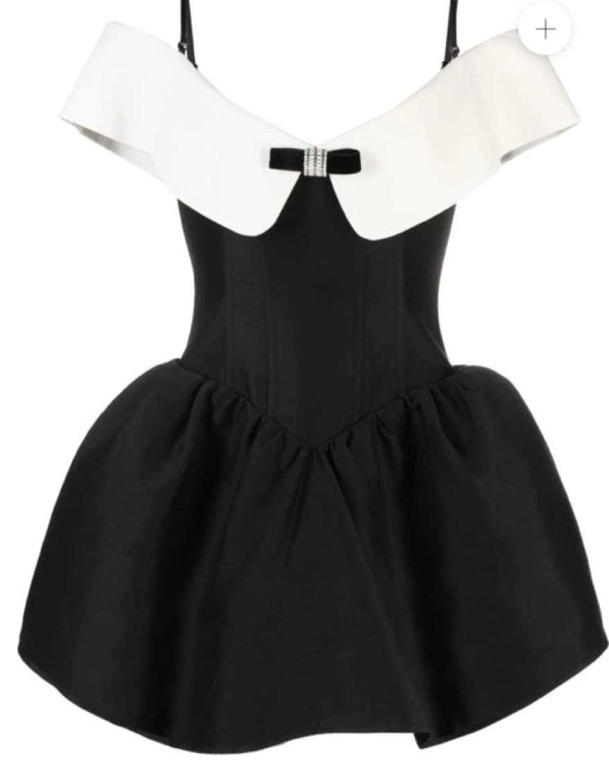 SHUSHU TONG Off Shoulder Dress - Image 2