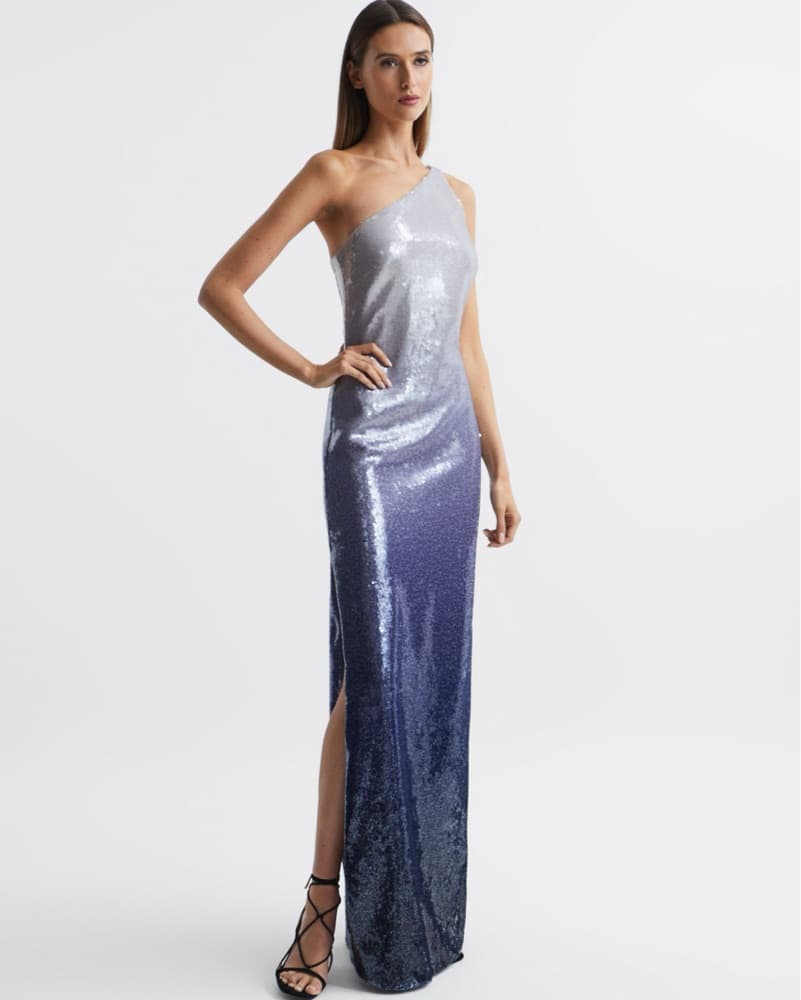 TIANA GOWN IN OMBRE SEQUINS - Image 1
