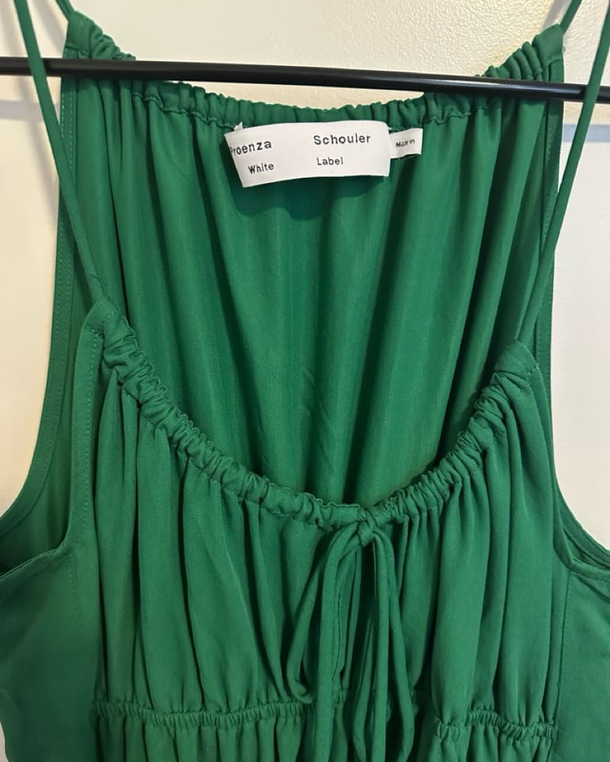Proenza Schouler Green dress  - Image 3