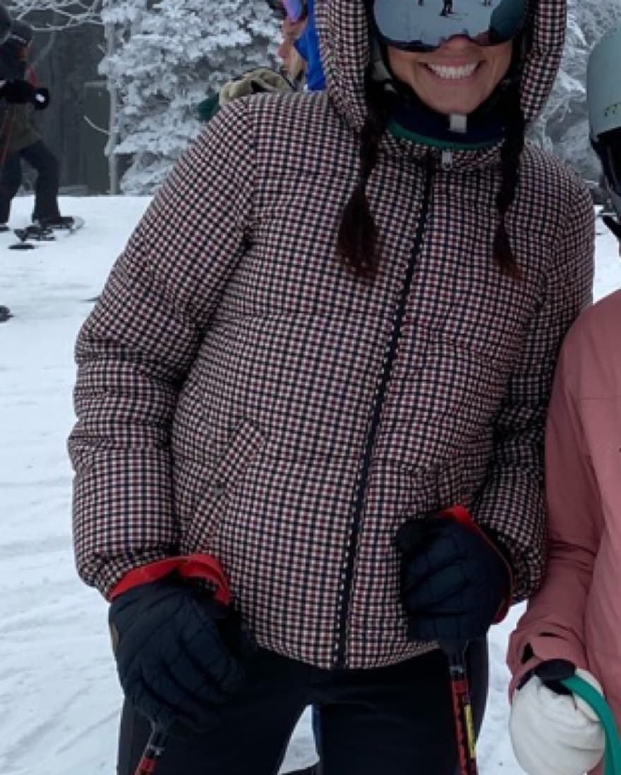 Vero Moda Plaid Puffer Jacket - Image 3