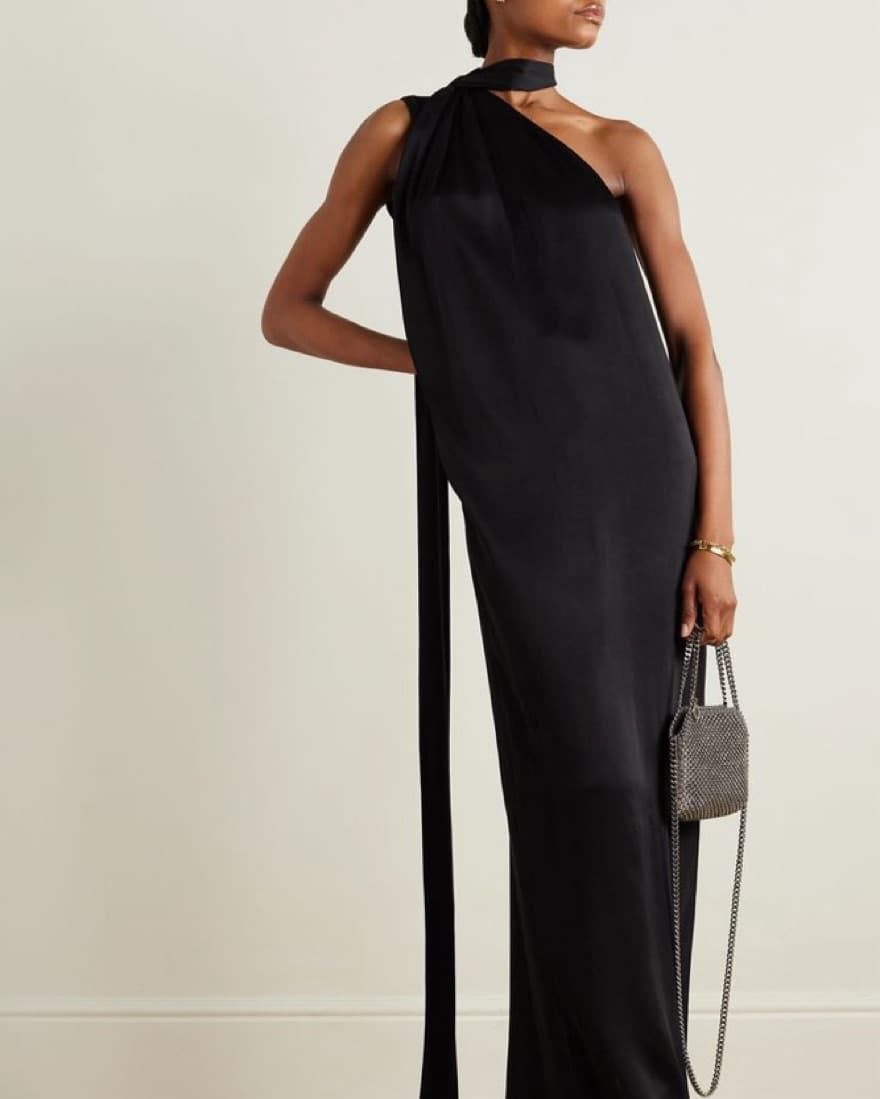 Stella McCartney One-Shoulder Scarf Maxi - Image 5