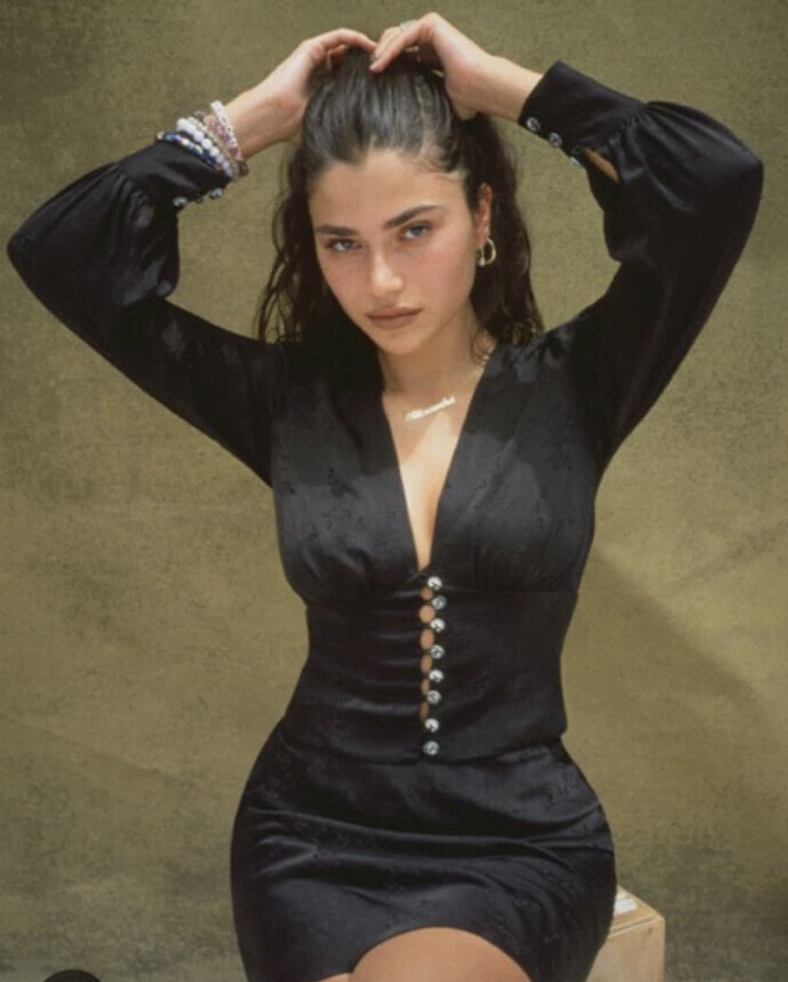 Realisation Par Kaia Black Silk Top - Image 1