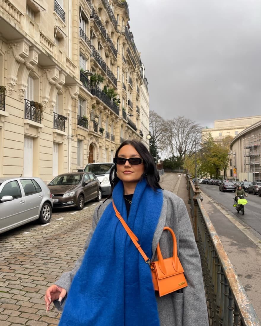 jacquemus orange purse - Image 1