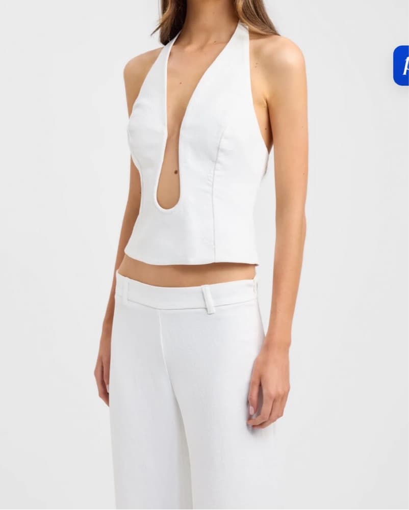 Kookai Low Cut Top - Image 1