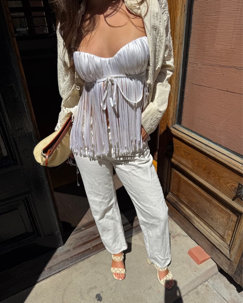 Vintage Elie Tahari Embroidered Silk - Image 5