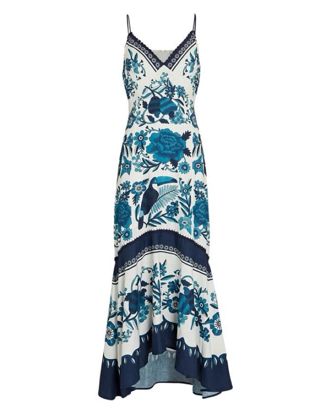 Farm Rio- Tropical Tiles Floral Maxi- XS - Image 1
