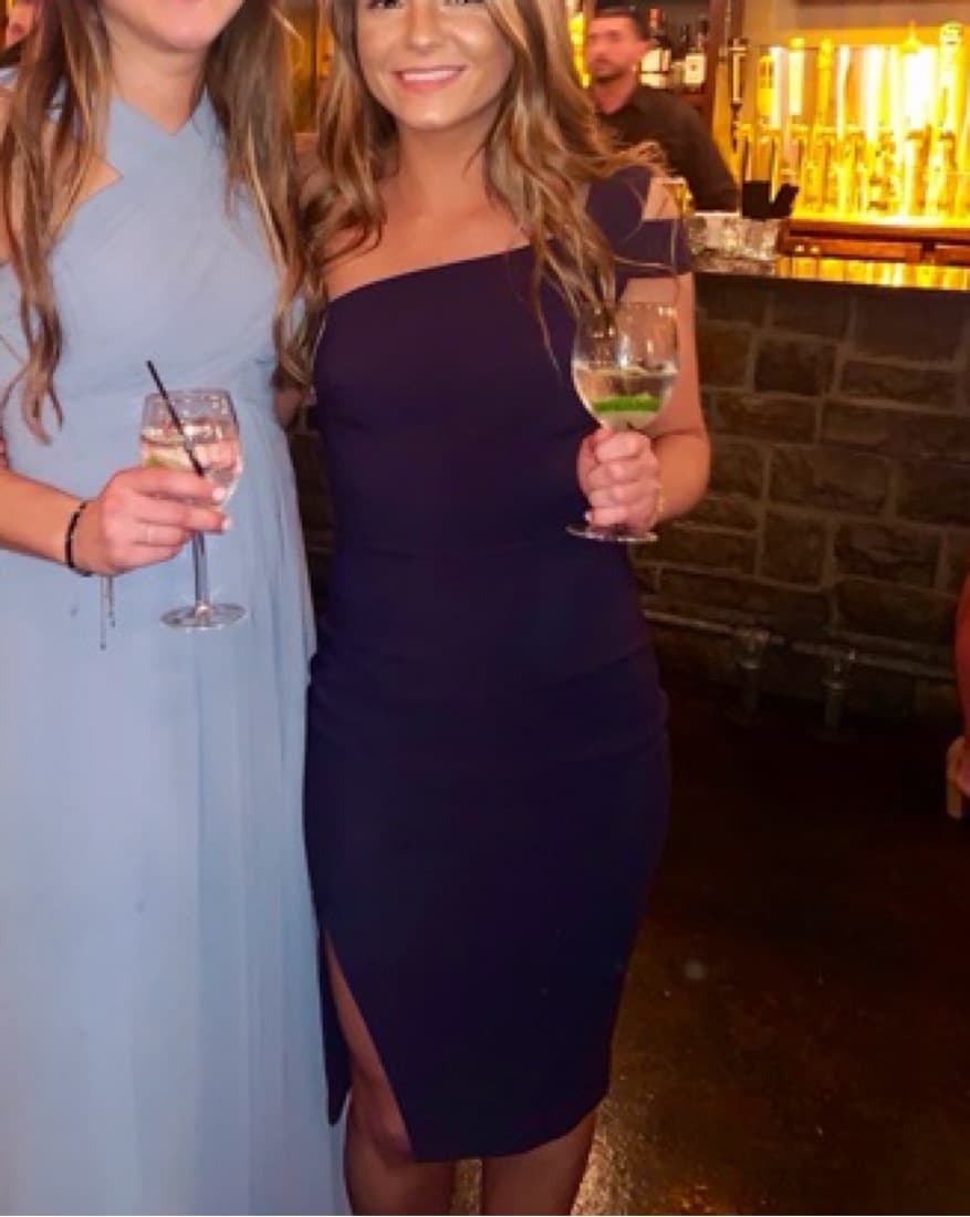Likely Chic One-Shoulder Midi Dress - Image 1
