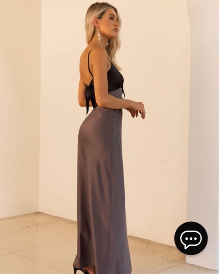 Peppermayo Exclusive - Flora Satin Maxi  - Image 5