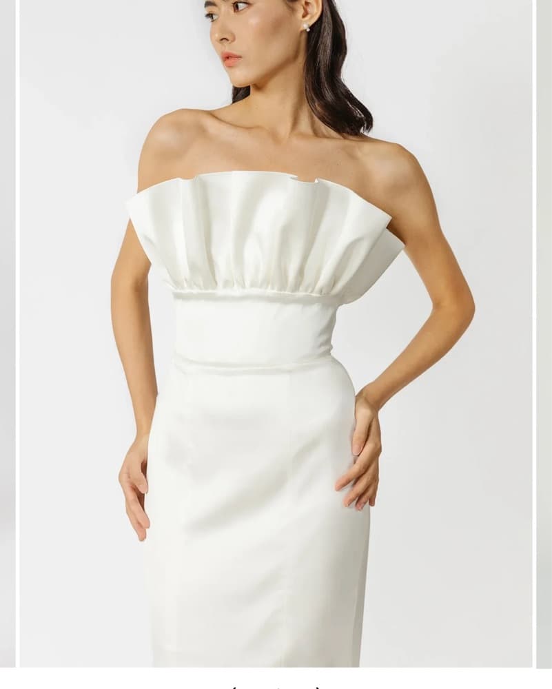 Sau Lee Noah Satin Gown  - Image 2