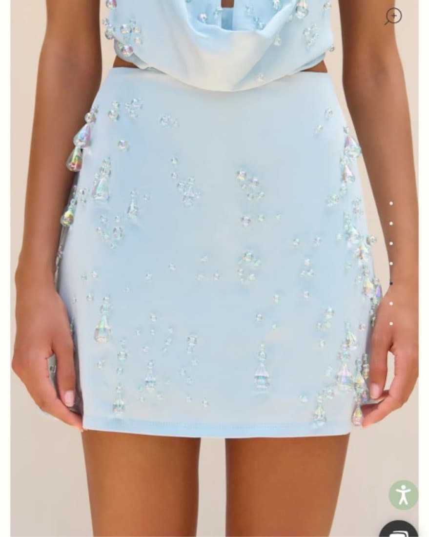 Cult Gaia Issey Dress In Hydrangea  - Image 3
