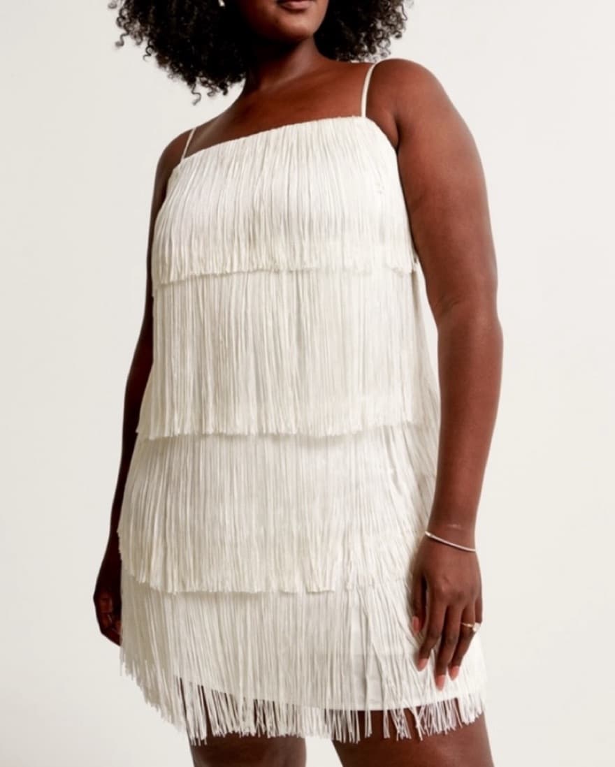 Abercrombie & Fitch Fringe Mini Dress - Image 1