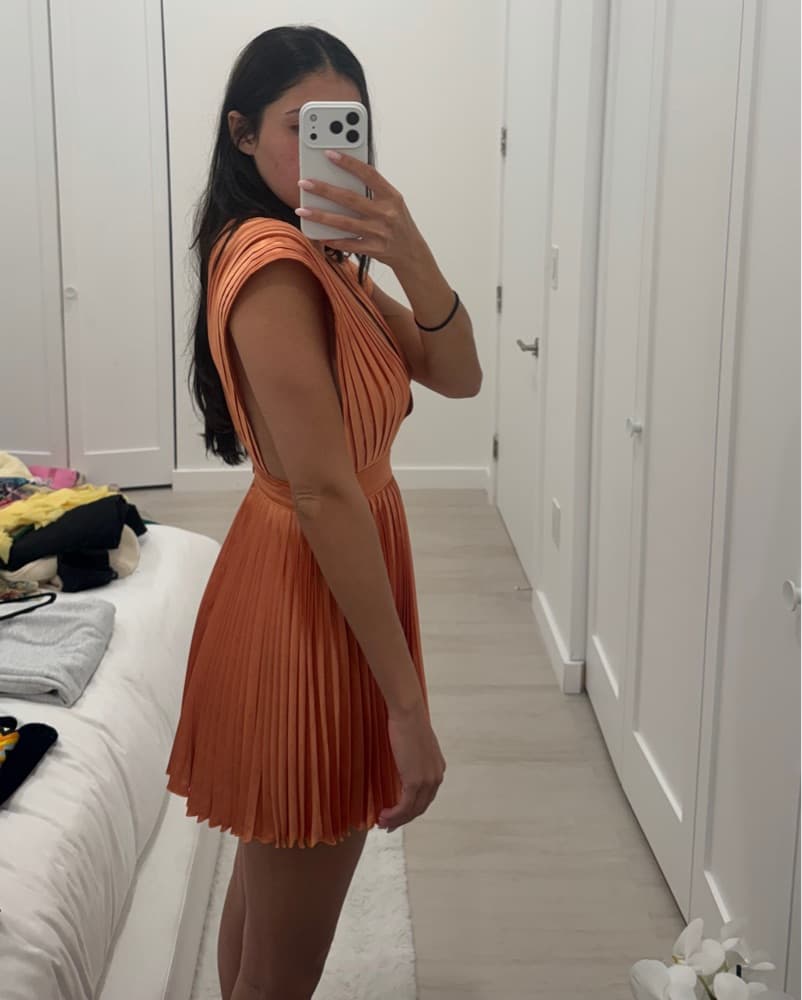 Gala Mini Dress in Sunset - Image 3