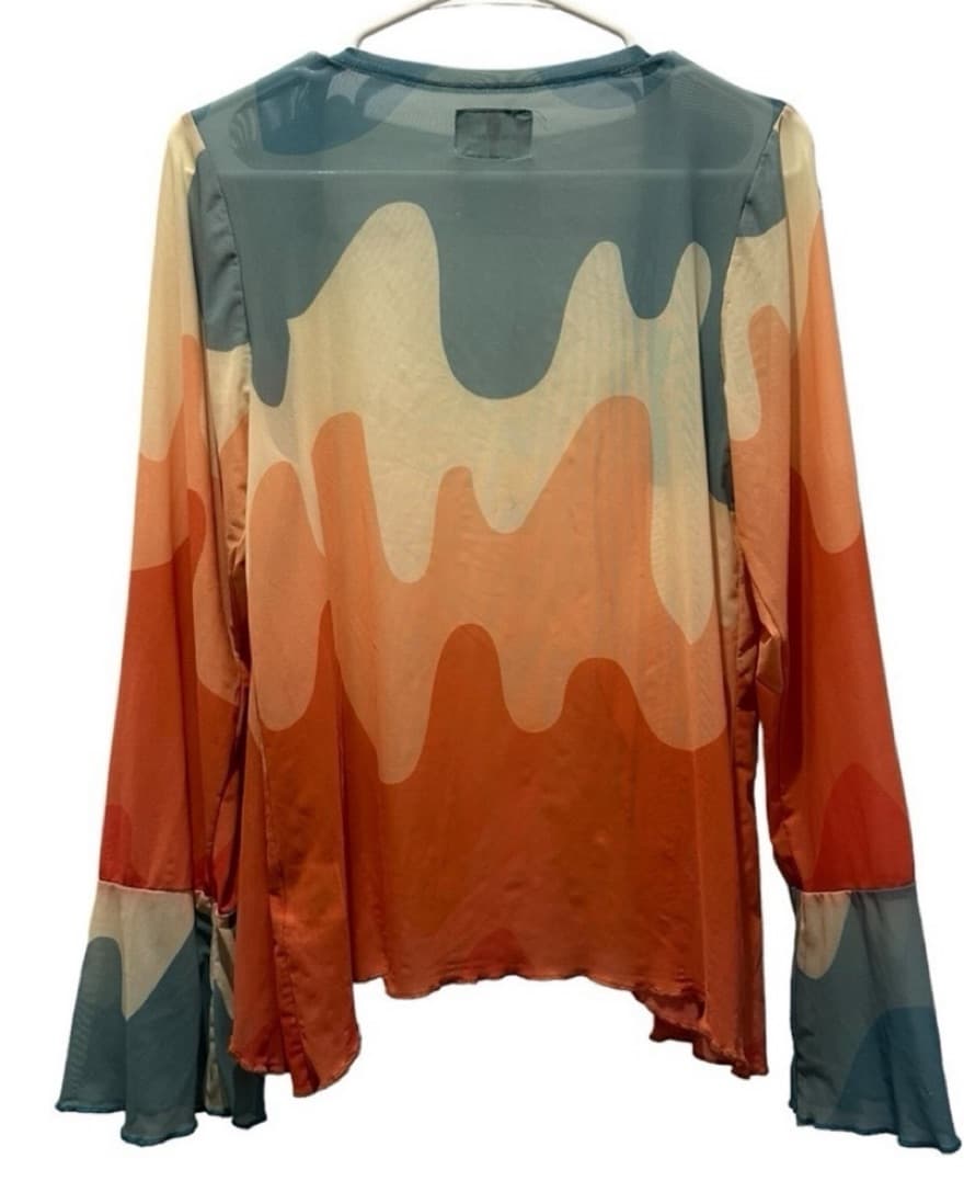 Standard Issue Multicolor Abstract Cardigan - Image 2