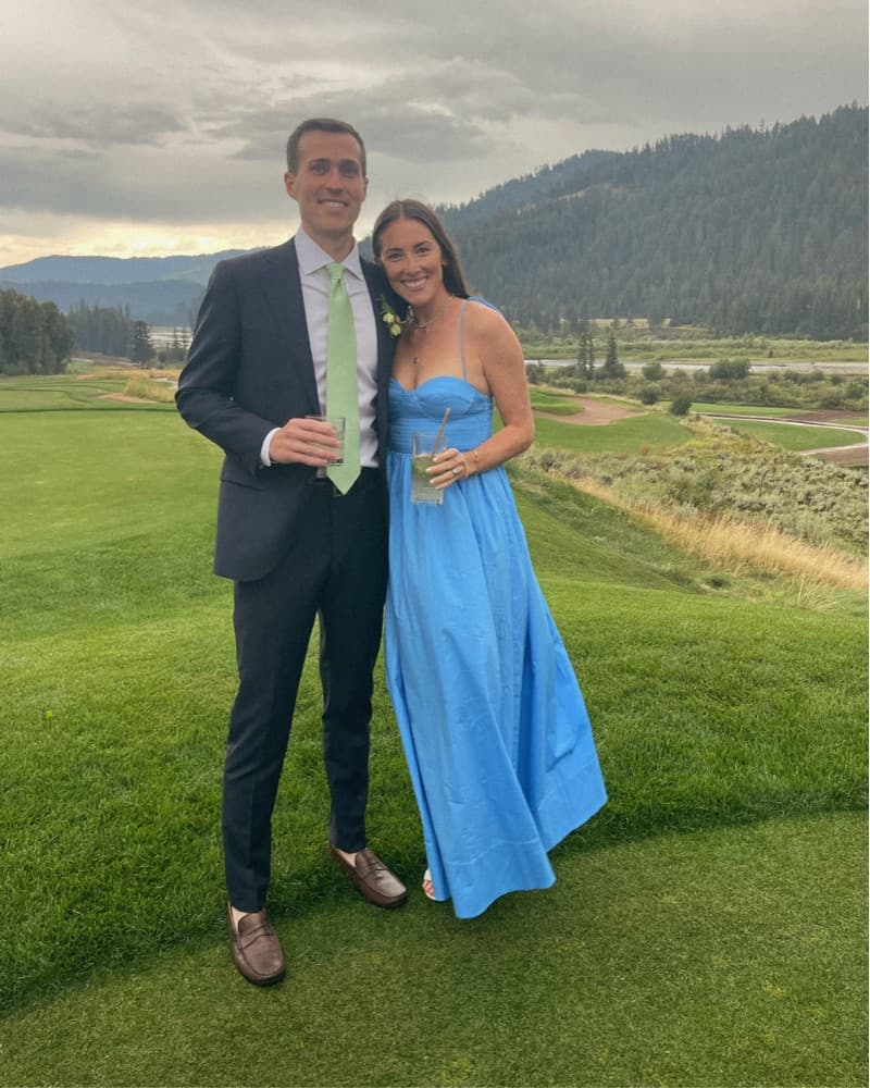Staud Landry dress in blue  - Image 2