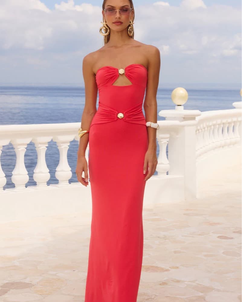 Runway the Label KLEO MAXI DRESS - WATER - Image 1