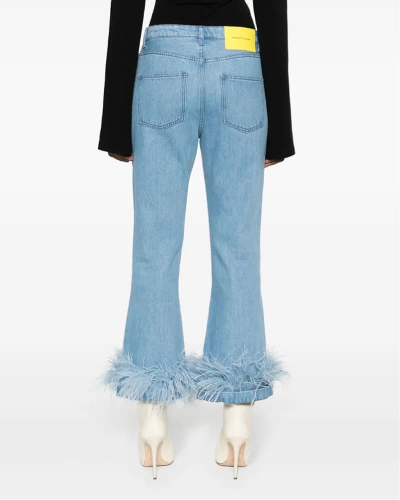 Marques’ Almeida High Rise Flair Jean - Image 1