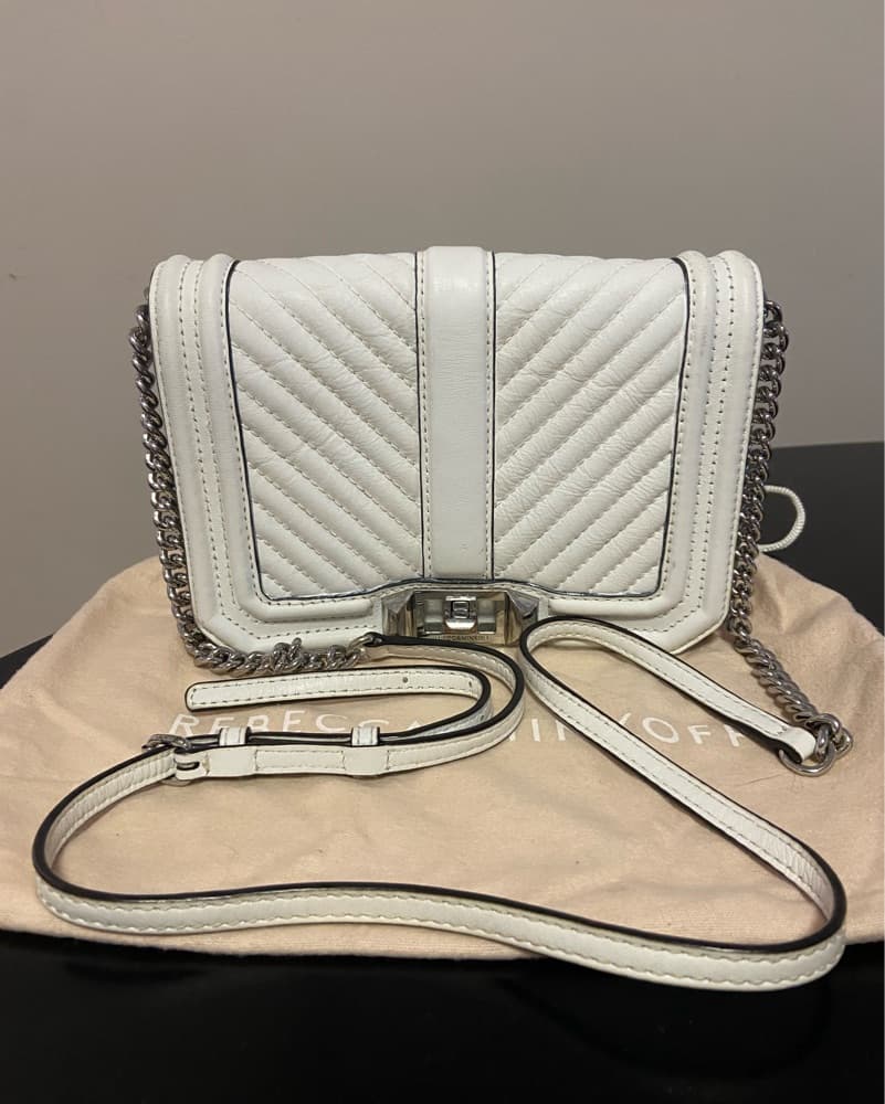 White Rebecca Minkoff Clutch - Image 3