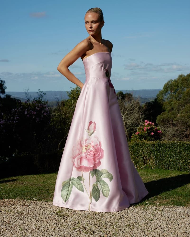 ASTON STUDIO AUDREY DRESS IN BABY FLEUR - Image 2