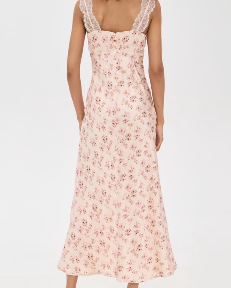 Cami NYC Rika Floral Silk Maxi Dress - Image 4