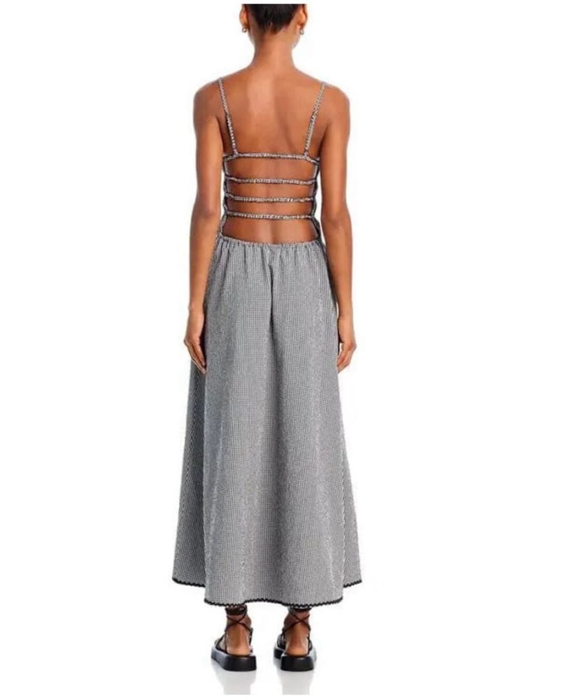 Solid And Striped Delta Dress Open Back - Image 4