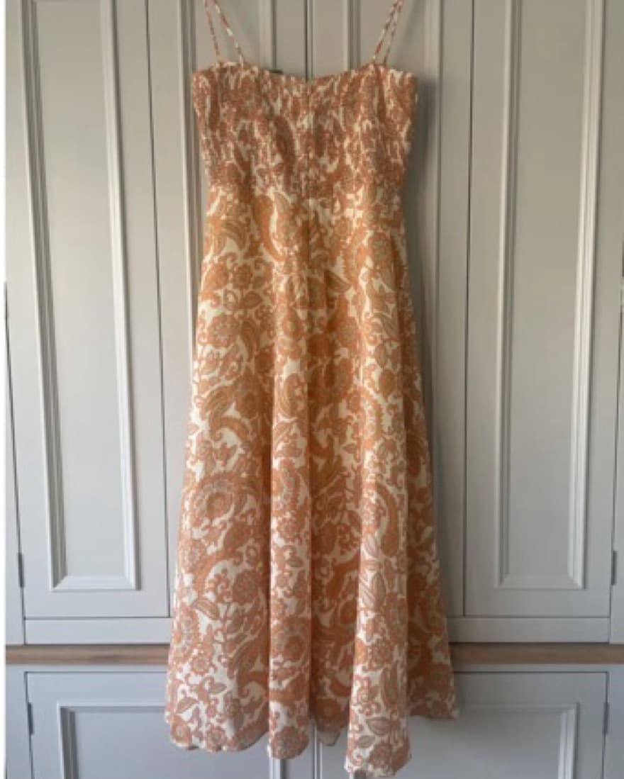 Zimmerman Paisley-print linen midi - Image 3