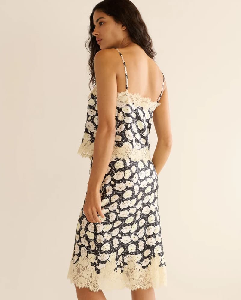 Doen Noir Fleurs Silk Set - Image 3