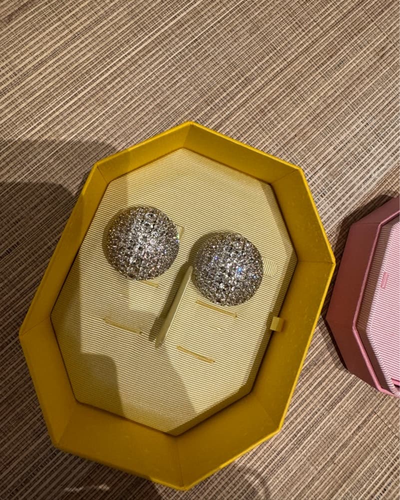 Swarovski Disco Clip On Earrings - Image 1