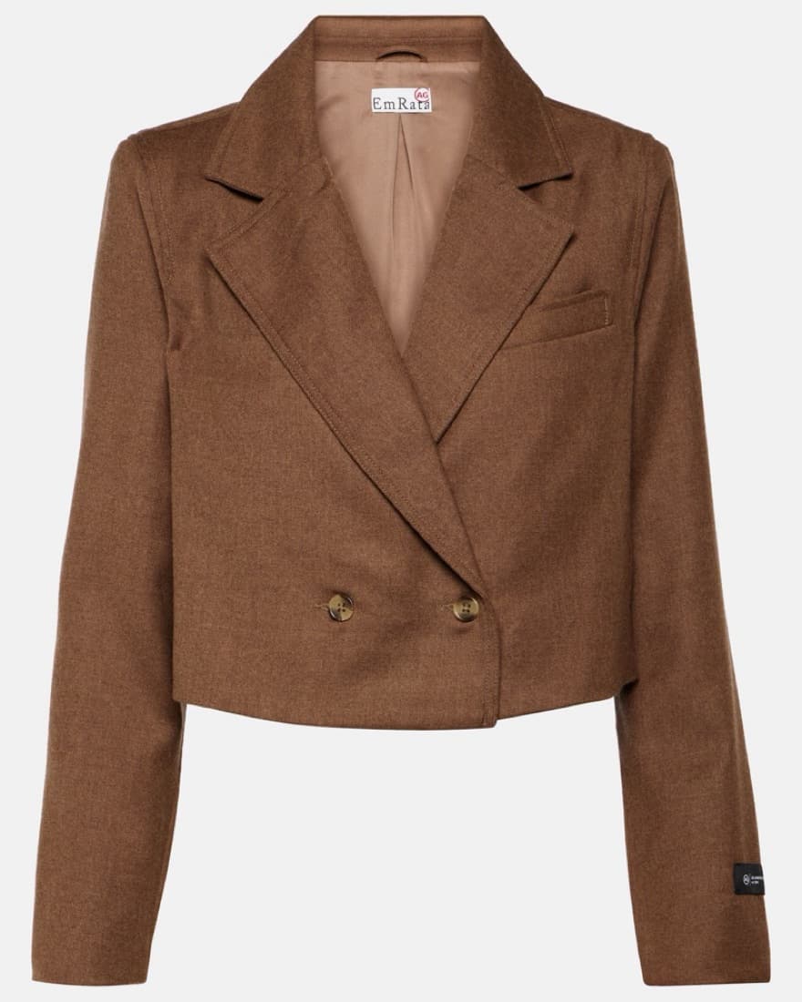 AG Jeans Cropped Blazer - Image 2