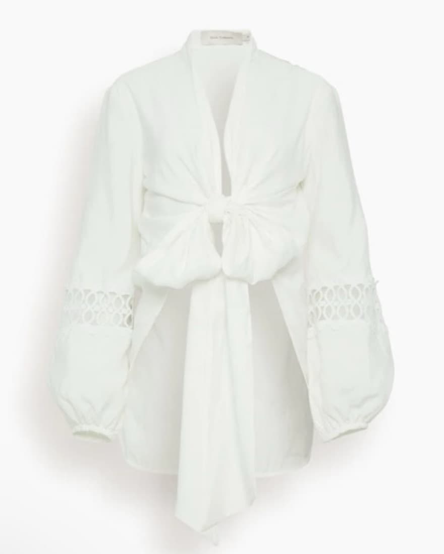 Designer White Blouse - Image 2