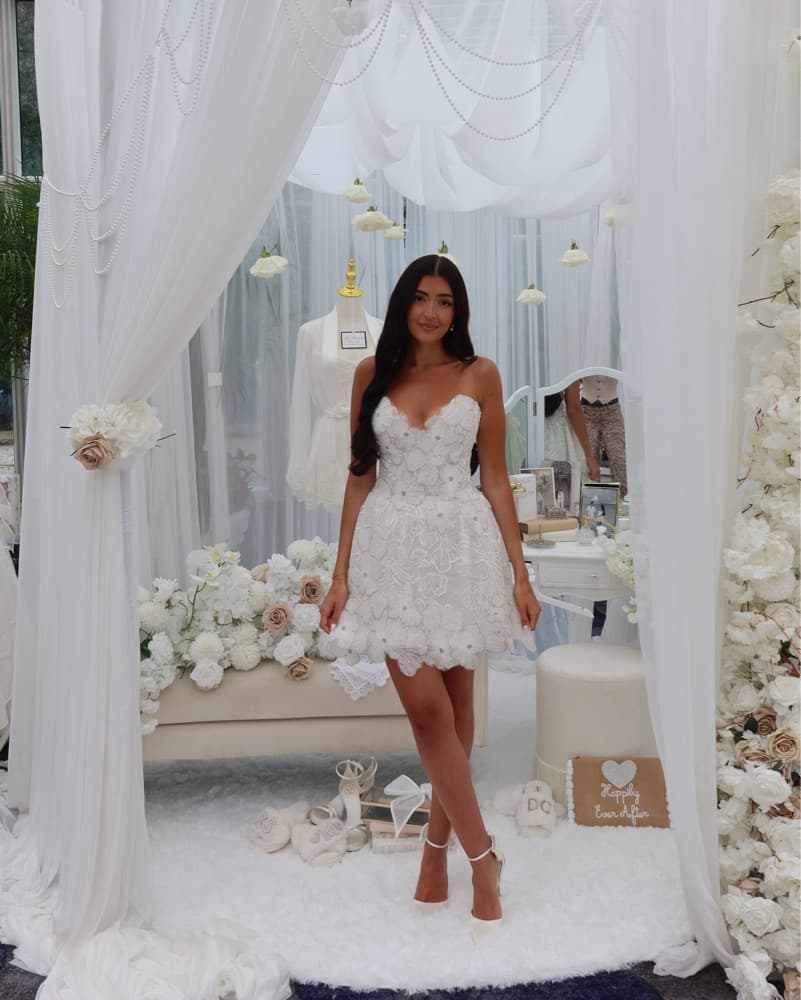 Custom Le laurier bridal Shower Dress  - Image 4