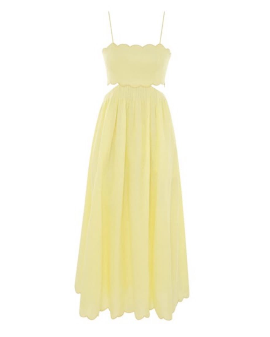Zimmermann Scallop Midi Dress - Image 2