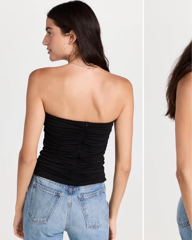 Dominique Wire Bustier Top - Image 2