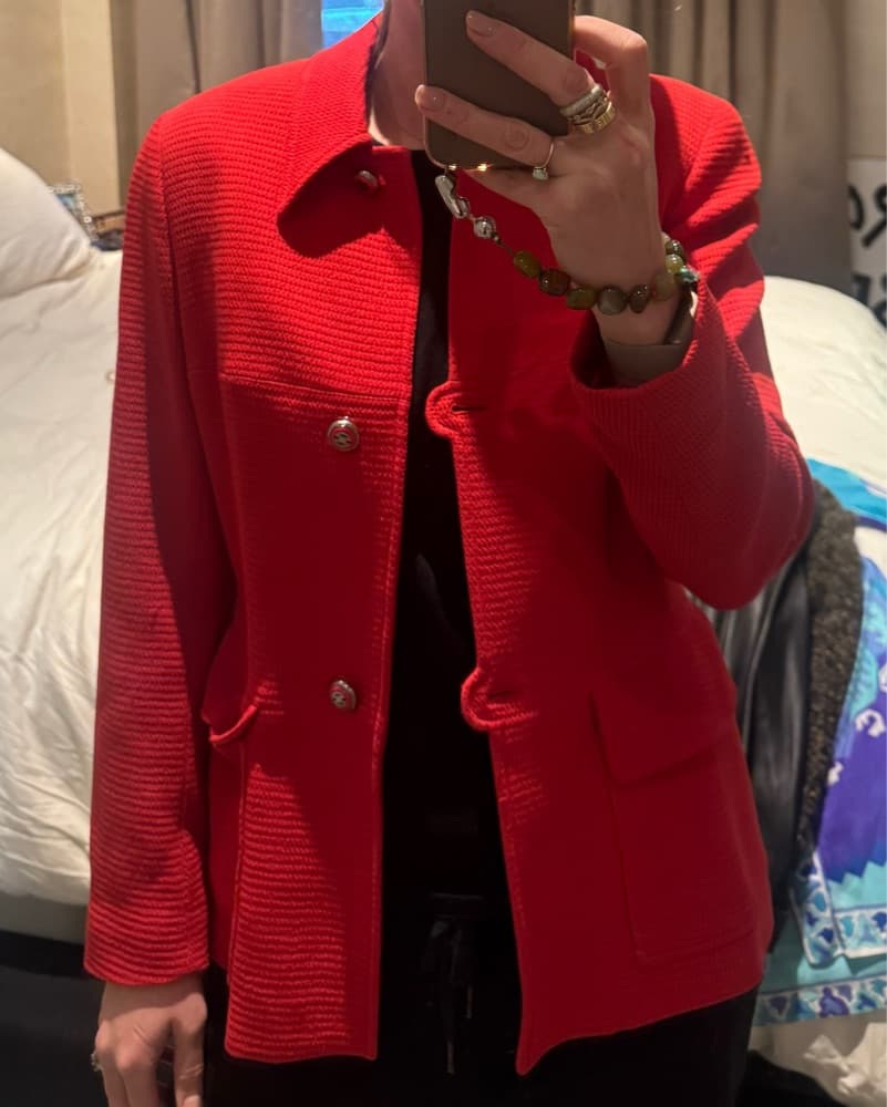 Celine Red Jacket  - Image 3