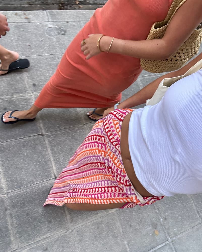 Cutest Chrochet Sarong with Matching Top - Image 2