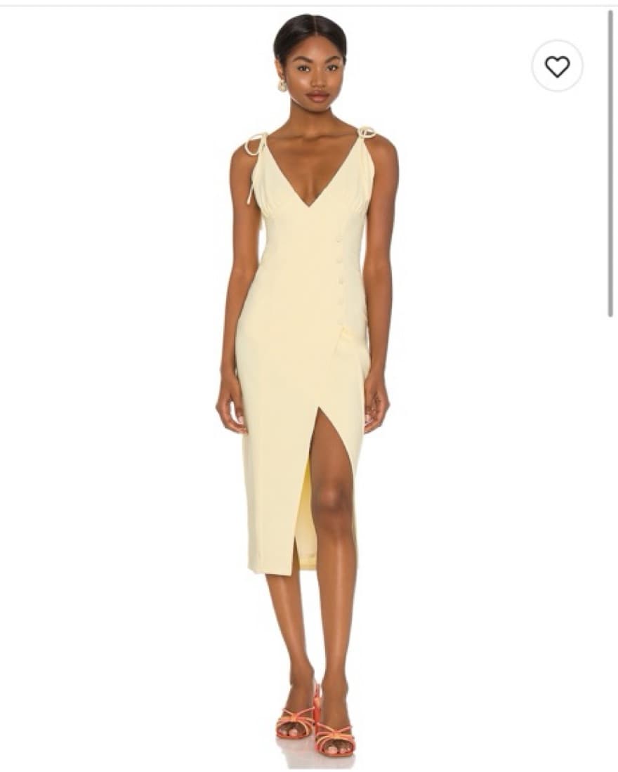 Yellow Camila Coelho Midi Dress - Image 1