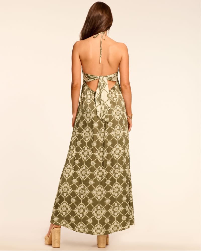 Lidia Backless Halter Maxi Dress - Image 4