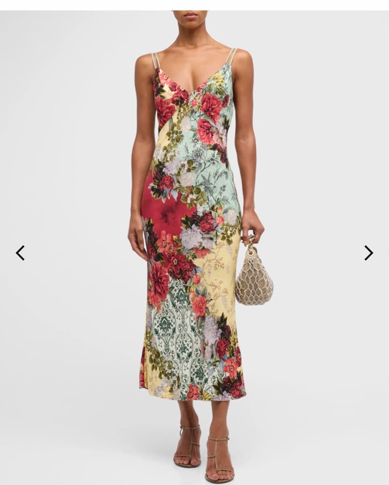 Alice + olivia Floral Midi Dress  - Image 1