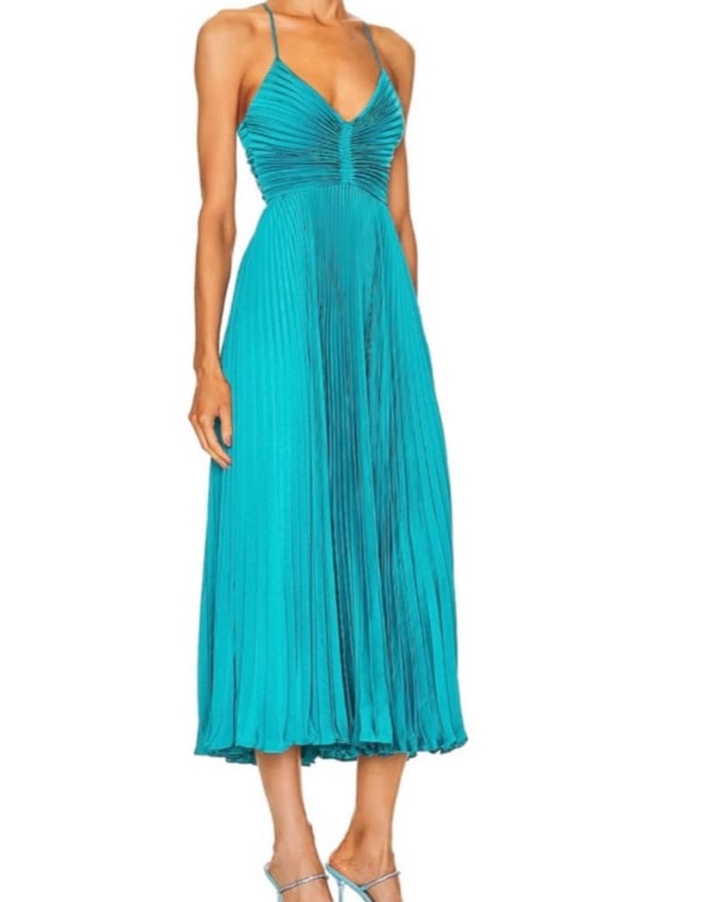 A.L.C Turquoise Dress - Image 2