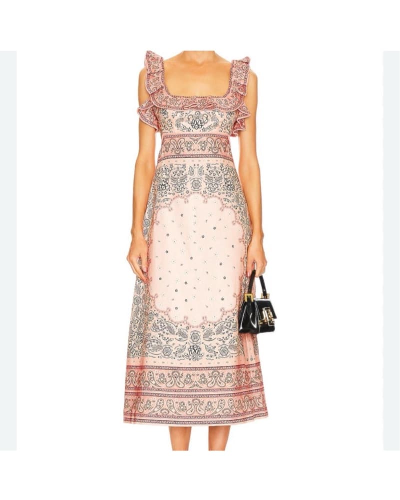 Zimmermann Matchmaker Midi Dress NWT - Image 1