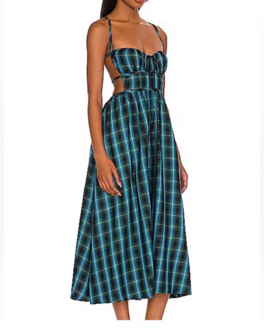 For Love And Lemons Tracey Midi Dress - Image 1