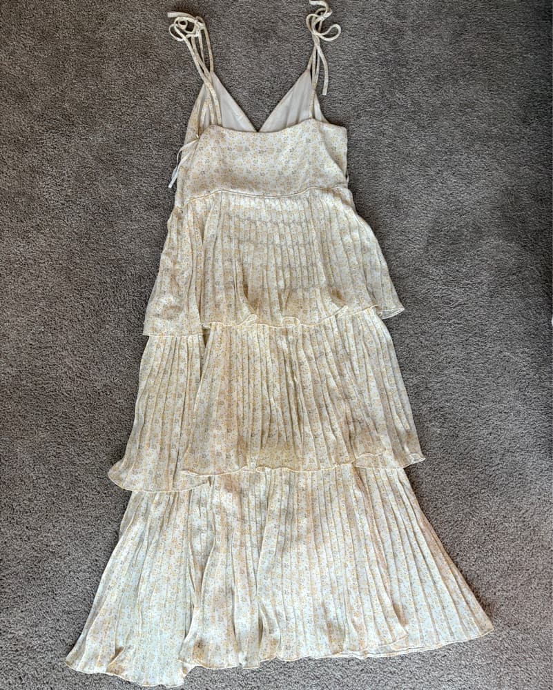 Line And Dot Maxi Dress - Image 3