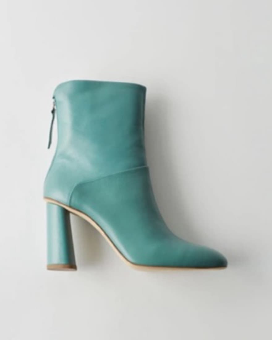 Acne Studios Leather Ankle Boots - Image 1